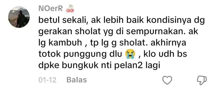 Cerita Kesembuhan Saraf Kejepit